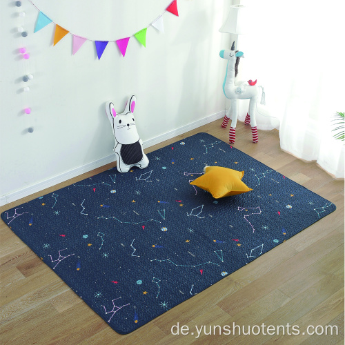 Babyspielmatte aus reiner Baumwolle Indoor Krabbelmatte